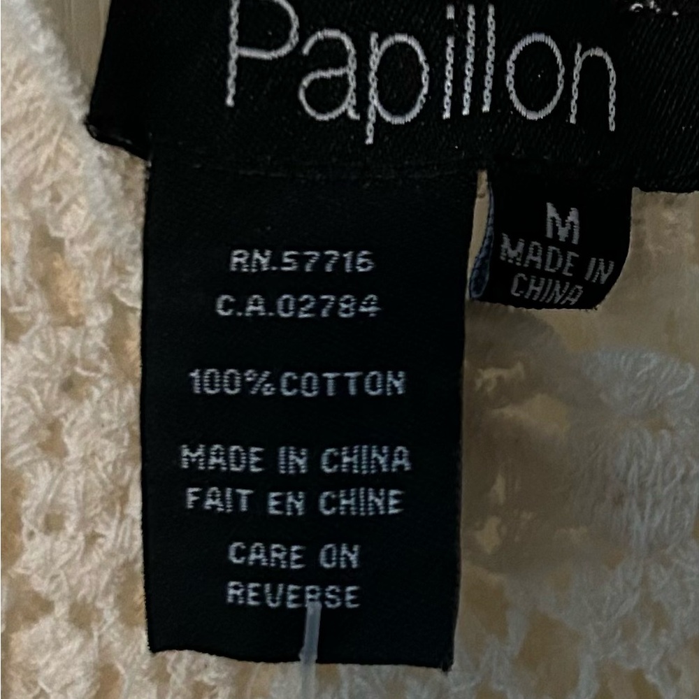NWT Papillon Cream Crochet Midi Dress - Picture 3 of 6